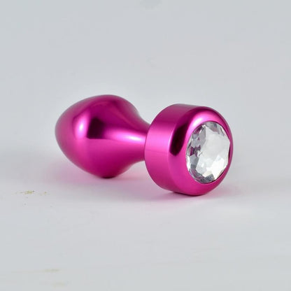 Gioiello Anale Acciaio 8 cm Fucsia