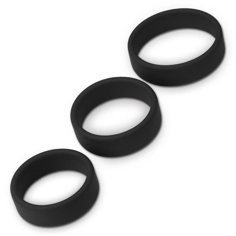 3 Cock Ring Fascia in Silicone