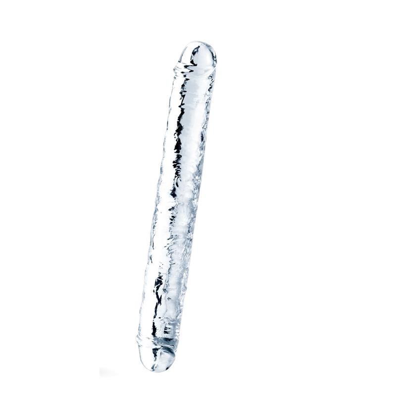 Dildo Doppio Trasparente 30 cm Clear 12