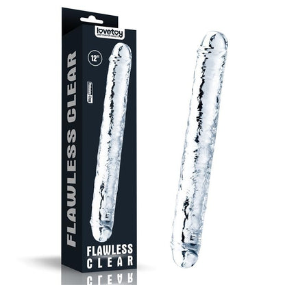 Dildo Doppio Trasparente 30 cm Clear 12