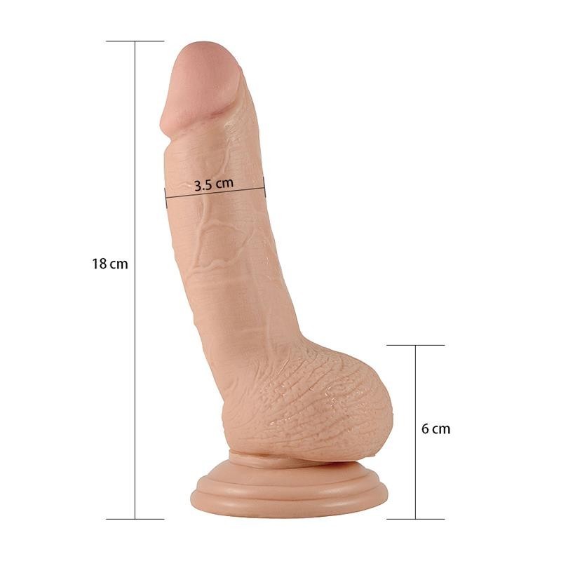 Dildo Realistico 18 cm Real Extreme 7