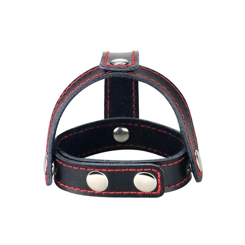 Cock Ring in Pelle Pene e Testicoli Divider