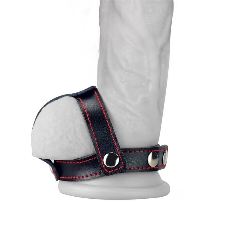 Cock Ring in Pelle Pene e Testicoli Divider