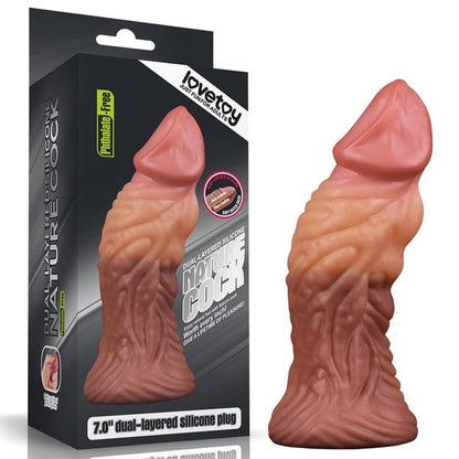 Dildo Bizarre 18 cm Silicone Platinum 7