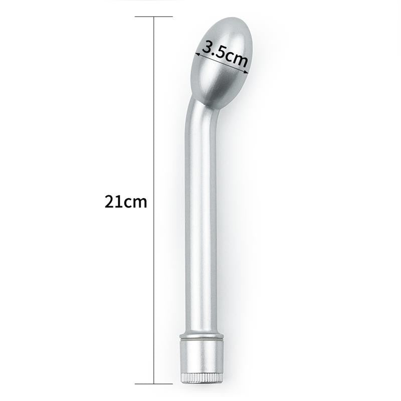 Vibratore Punto G 21 cm iWhizz Silver 8
