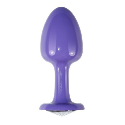 Gioiello Anale Viola Brillante Bianco