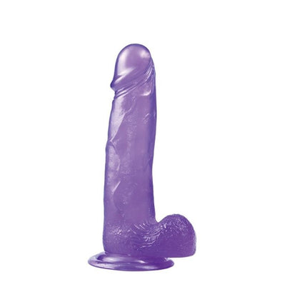 Dildo Jelly 20 cm Studs 8 Viola