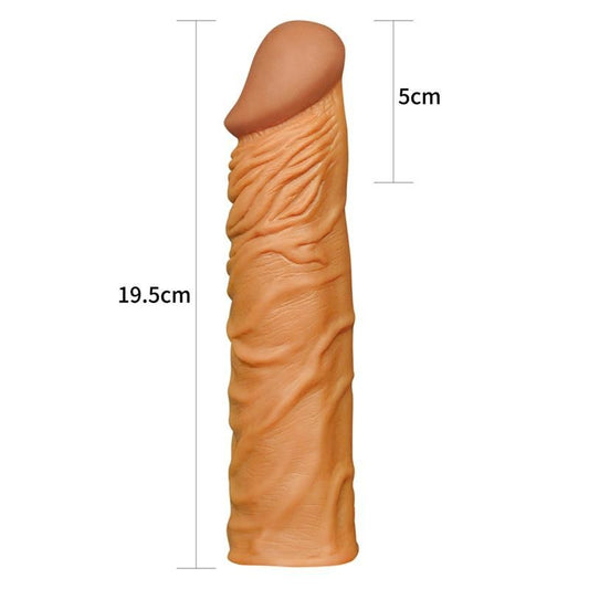 Prolunga Fallica + 5 cm X Tender Marrone