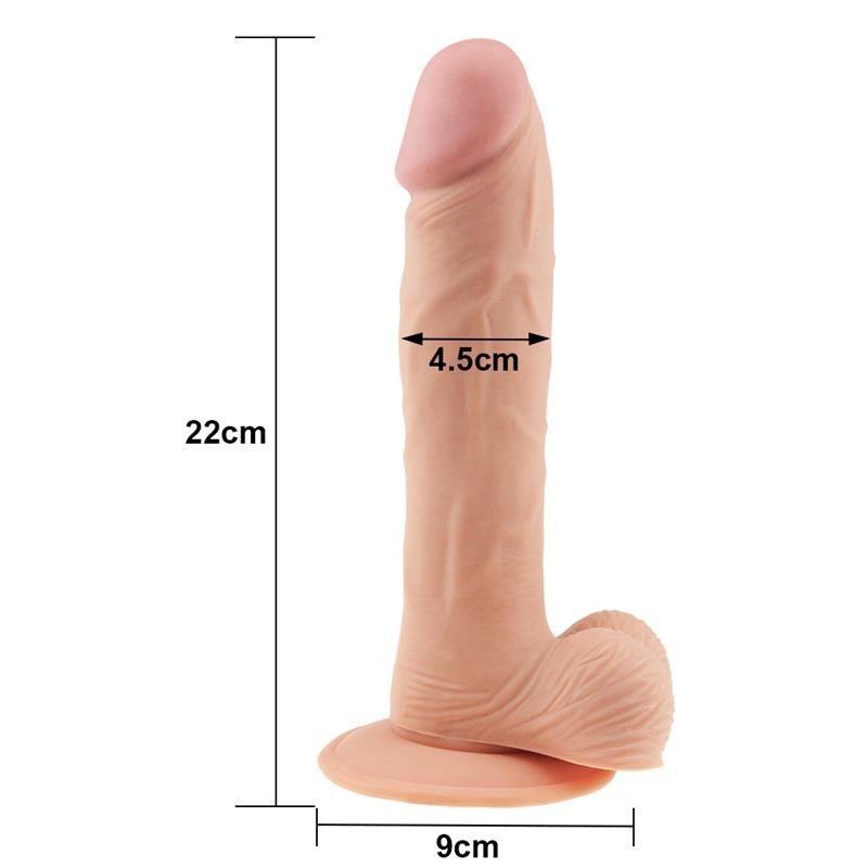 Dildo Realistico 22 cm Ultra Soft Dude 9