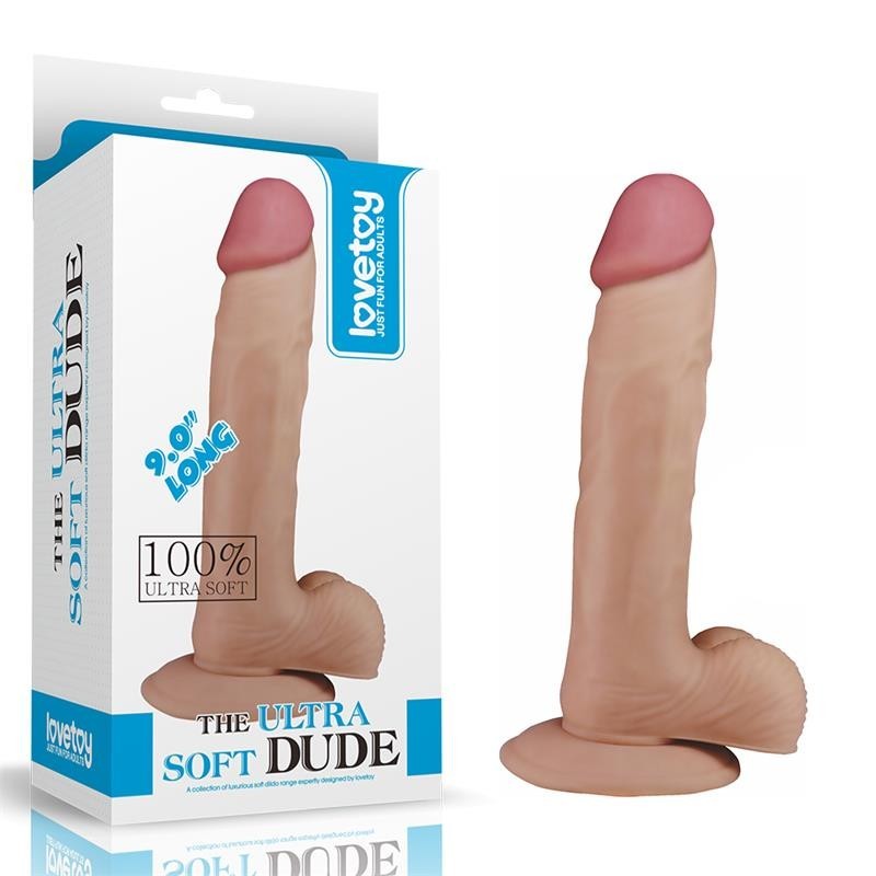 Dildo Realistico 22 cm Ultra Soft Dude 9