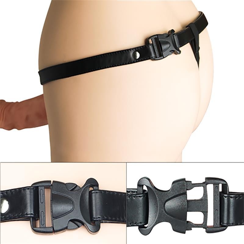 Dildo Indossabile Vibrante 19 cm Hollow