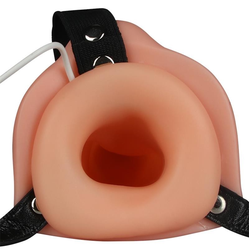 Fallo Doppio Indossabile Vibrante 16 cm