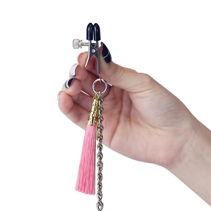 Pinzette per Capezzoli e Clitoride Rosa
