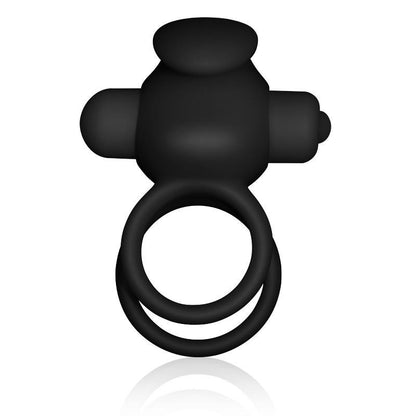 Anello Vibrante Doppio Power Clit Nero