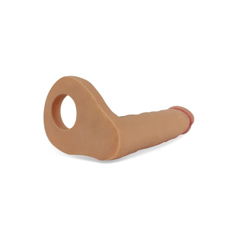 Fallo Anale Indossabile 15 cm Ultra Soft Double 6.25
