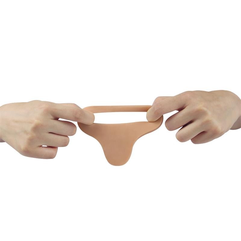 Fallo Anale Indossabile 15 cm Ultra Soft Double 6.25