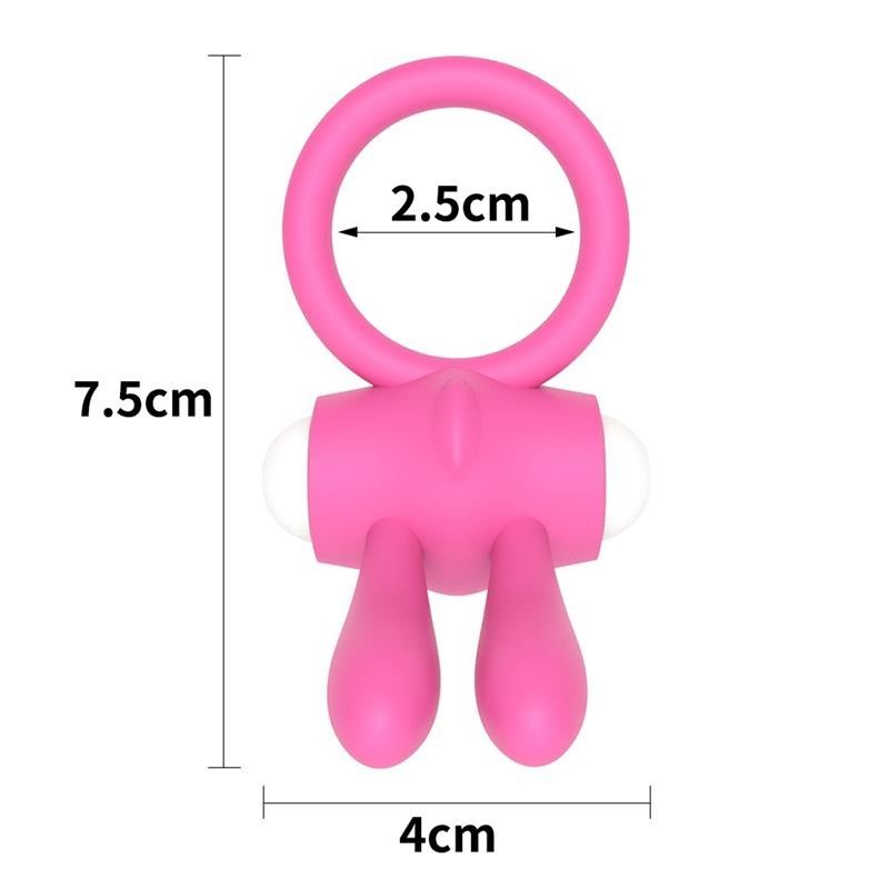 Anello Vibrante Power Clit Rosa