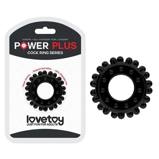 Cock Ring Power Plus Nero