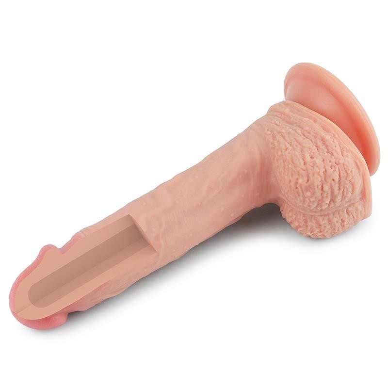 Dildo Realistico 22 cm Silicone Liquido 8,5