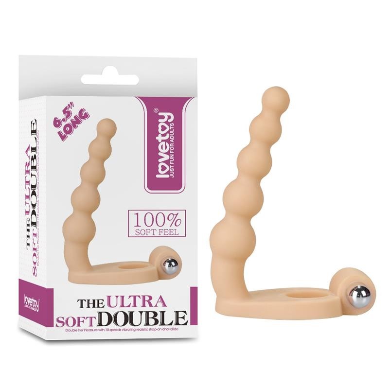 Dildo Anale Indossabile 16 cm Ultra Soft Bead 6.5