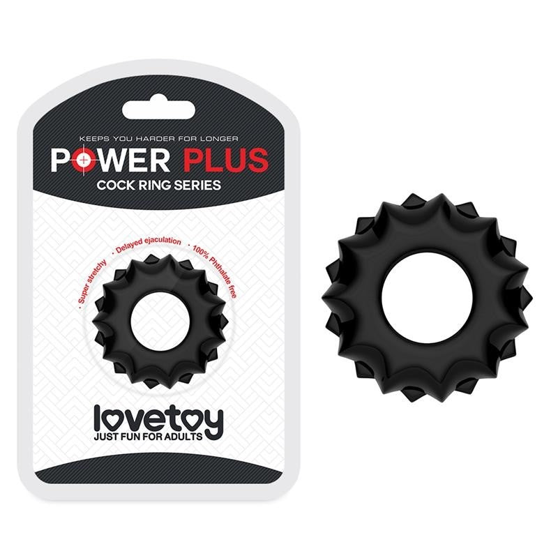 Cock Ring Power Plus Nero