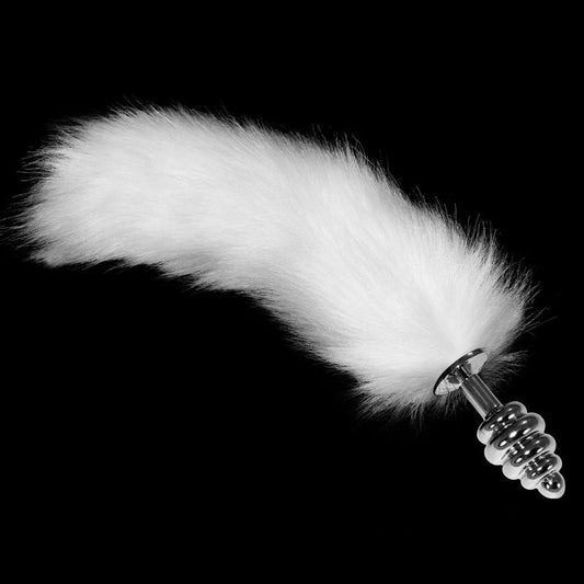 Coda Anale Volpe Bianca Spiral