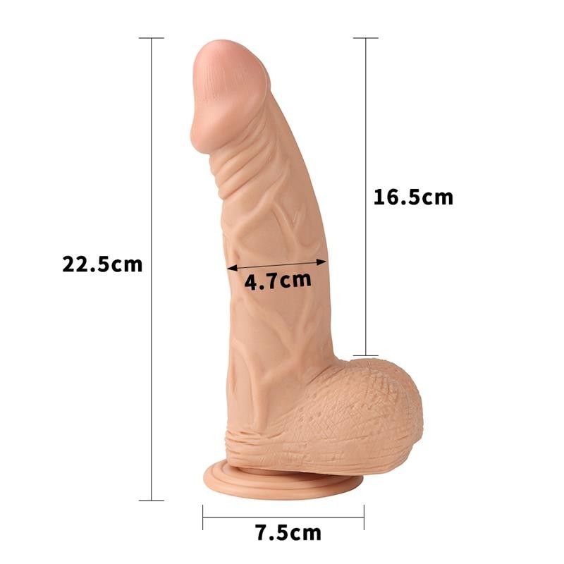 Dildo Realistico 22 cm Real Extreme 9