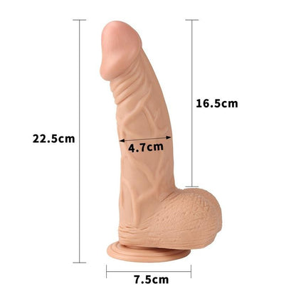 Dildo Realistico 22 cm Real Extreme 9