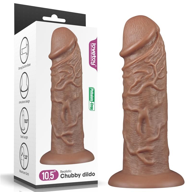 Dildo Maxi 26 cm 10,5 Brown