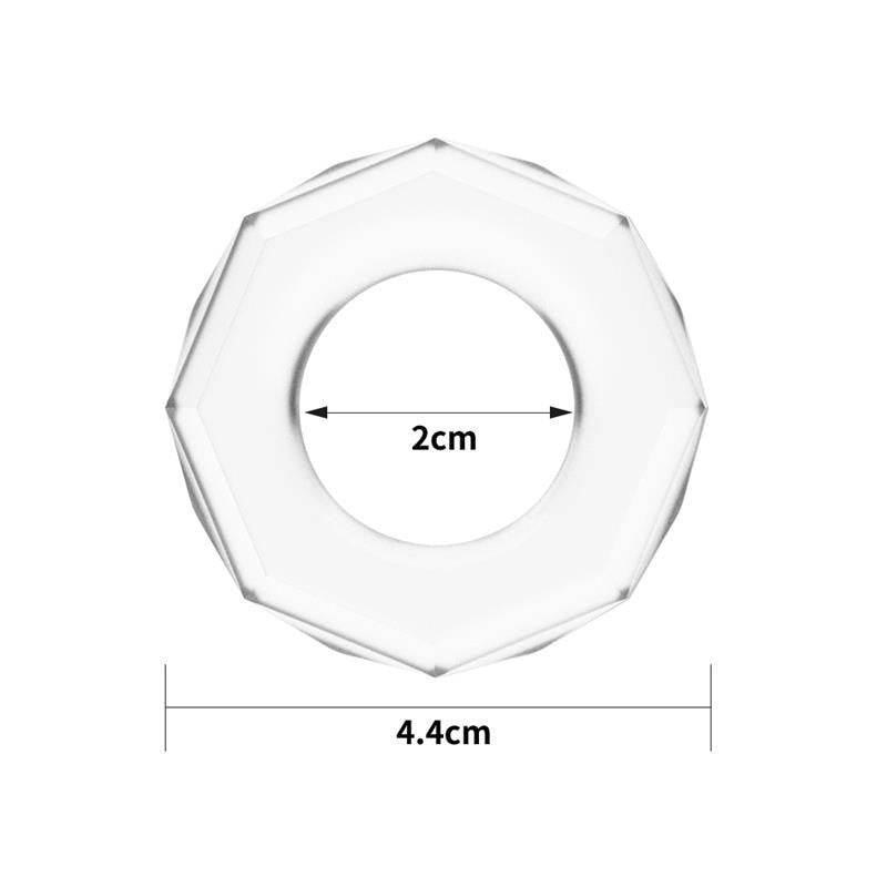 Cock Ring Trasparente Power Plus