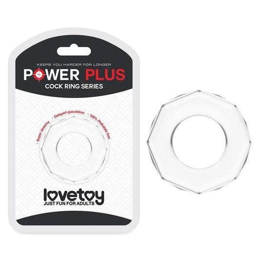 Cock Ring Trasparente Power Plus