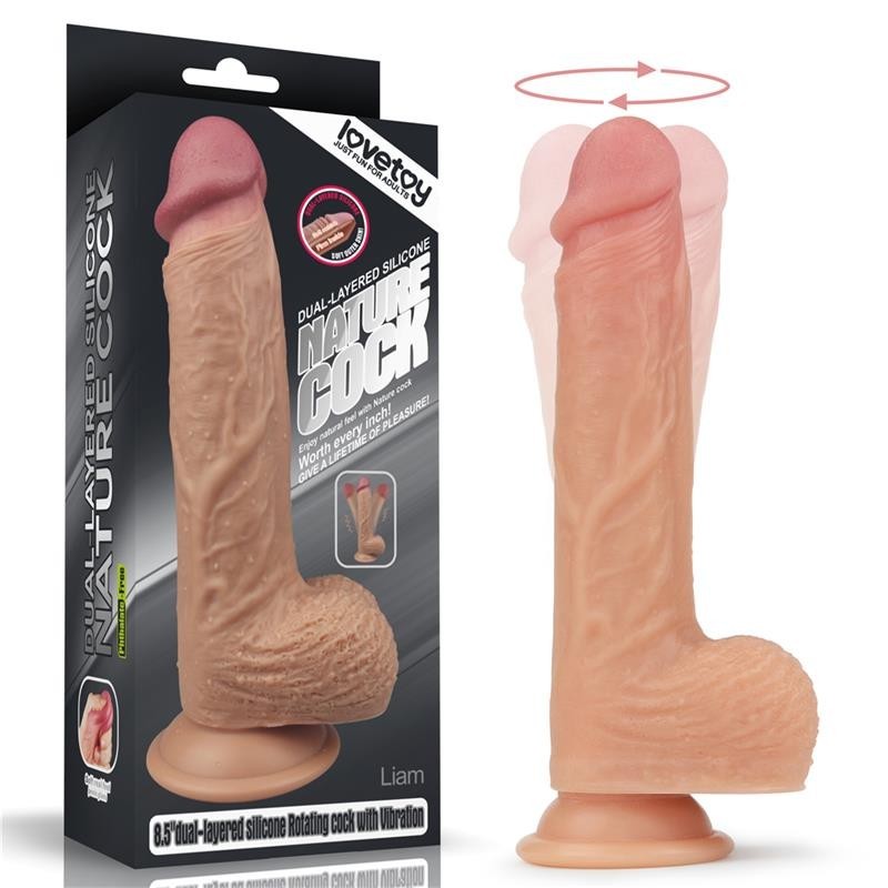 Vibratore Rotante Riscaldante 21 cm Liam