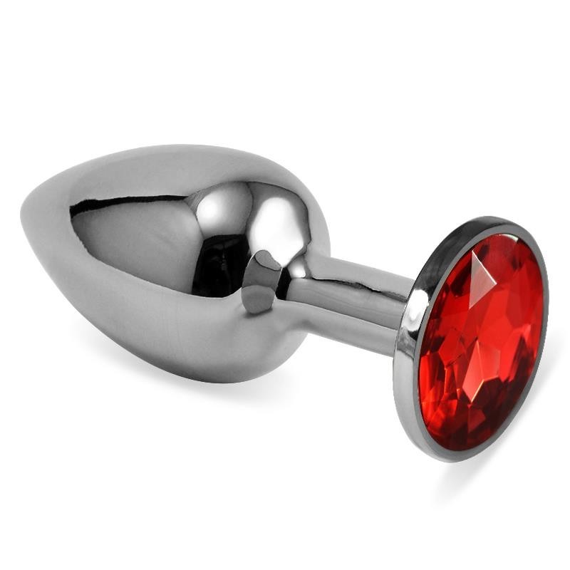 Gioiello Anale Acciaio Rosso Tg S