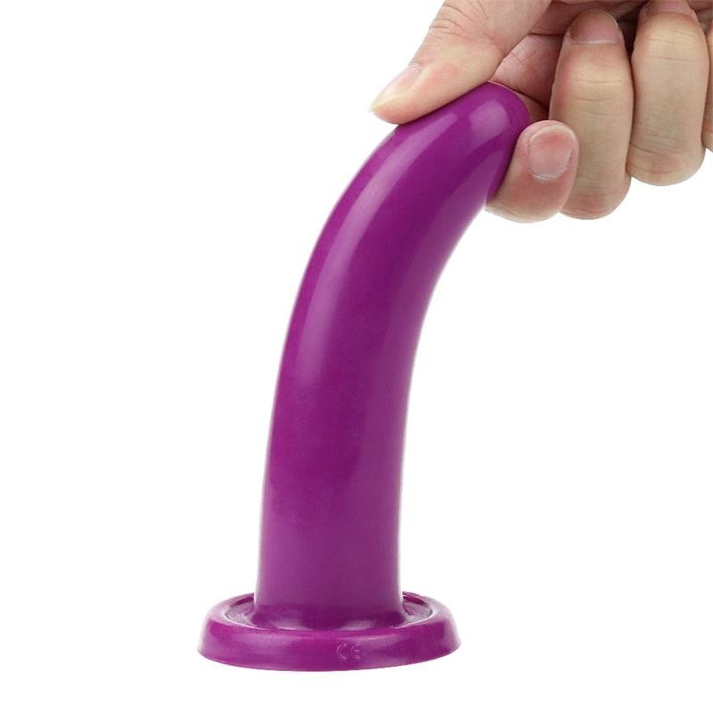 Dildo per Strapon 13 cm Silicone Holy Dong 5,5 Viola