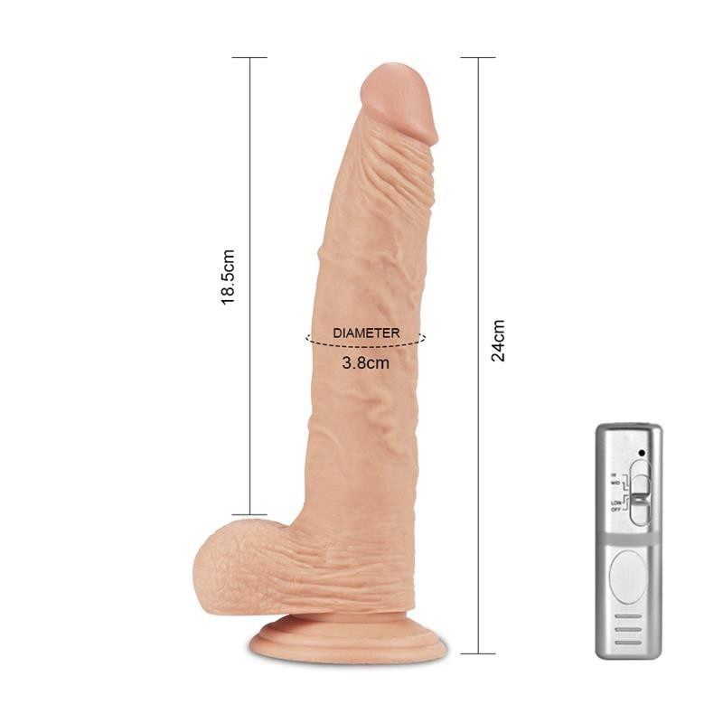 Vibratore Realistico 24 cm Real Extreme 9.5