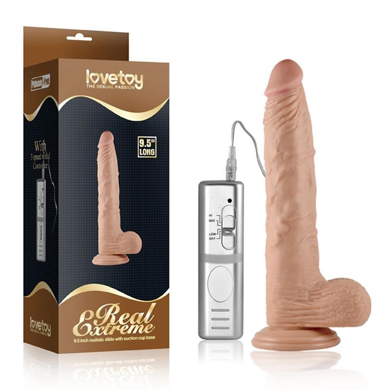 Vibratore Realistico 24 cm Real Extreme 9.5