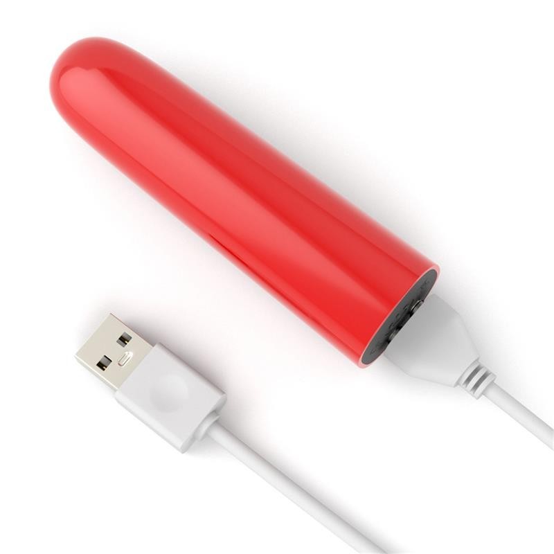 Mini Vibratore 8 cm Usb I Joy Rosso