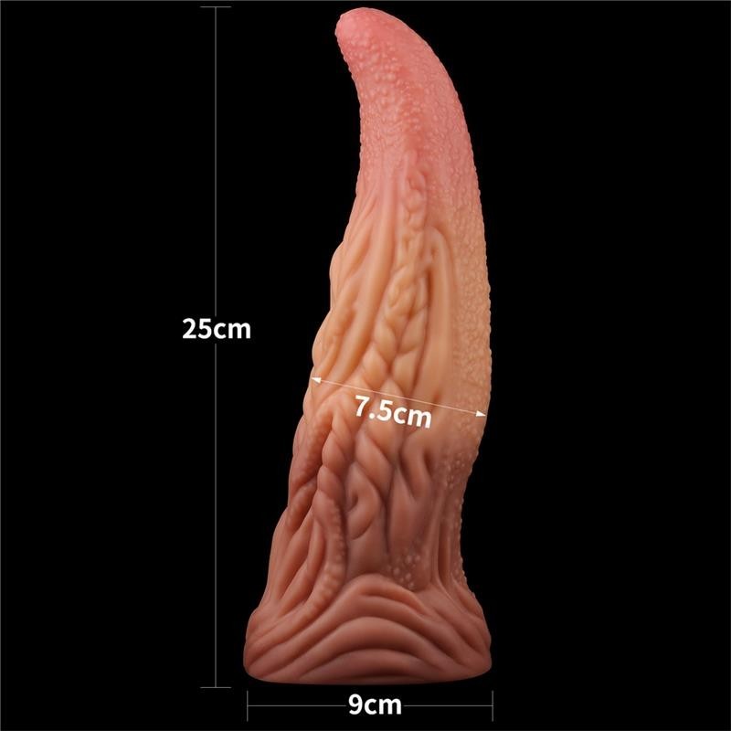 Dildo Maxi Bizarre 25 cm Silicone Platinum