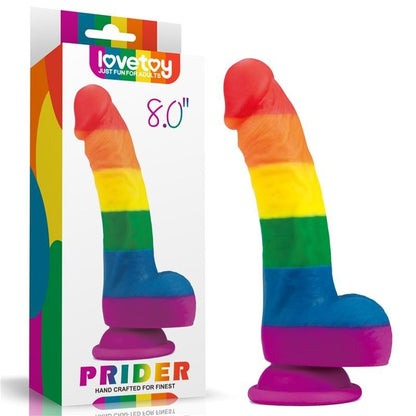 Dildo Pride Edition 20 cm Silicone Liquido