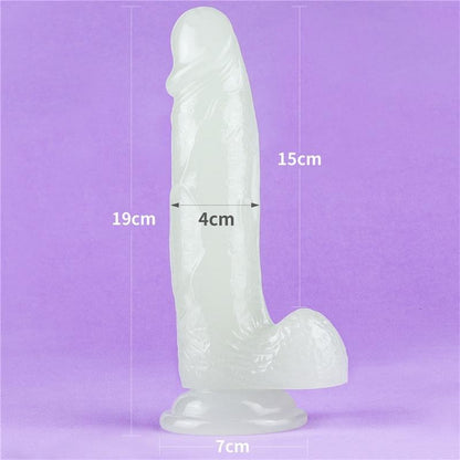 Dildo Fluorescente 19 cm Lumino