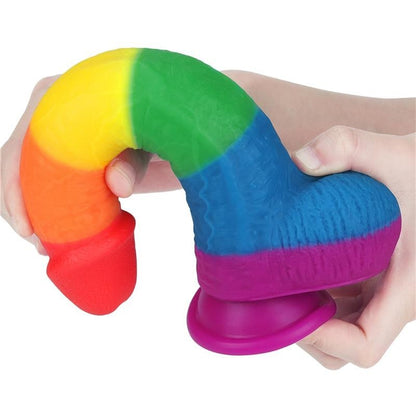 Dildo Pride Edition 22 cm Silicone Liquido 9