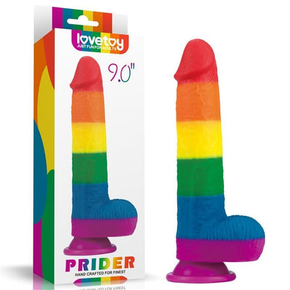 Dildo Pride Edition 22 cm Silicone Liquido 9