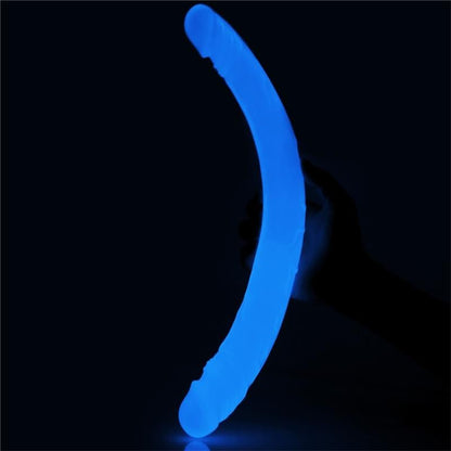 Dildo Doppio 37 cm Fluorescente Lumino