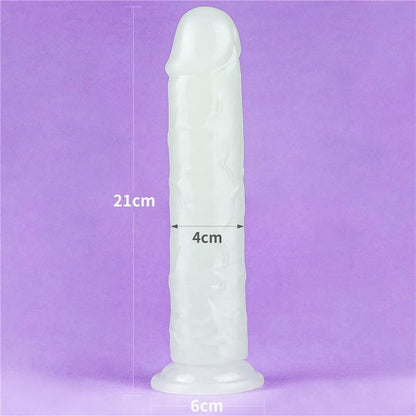 Dildo Fluorescente 21 cm Lumino