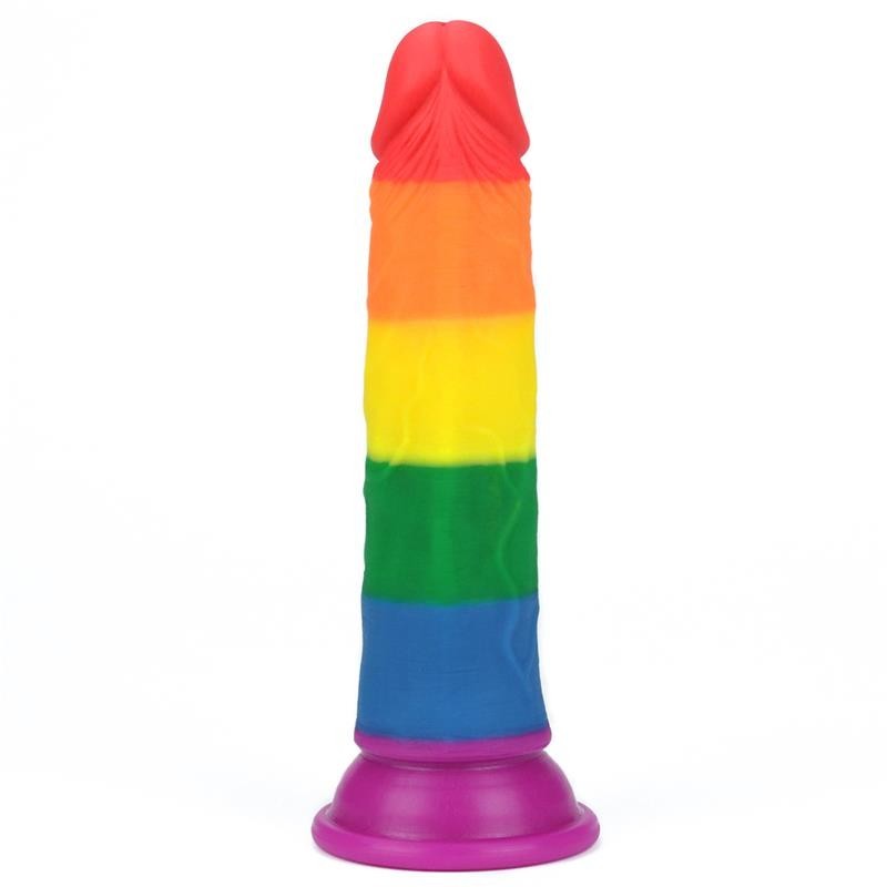 Dildo Pride Edition 19 cm Silicone Liquido 7