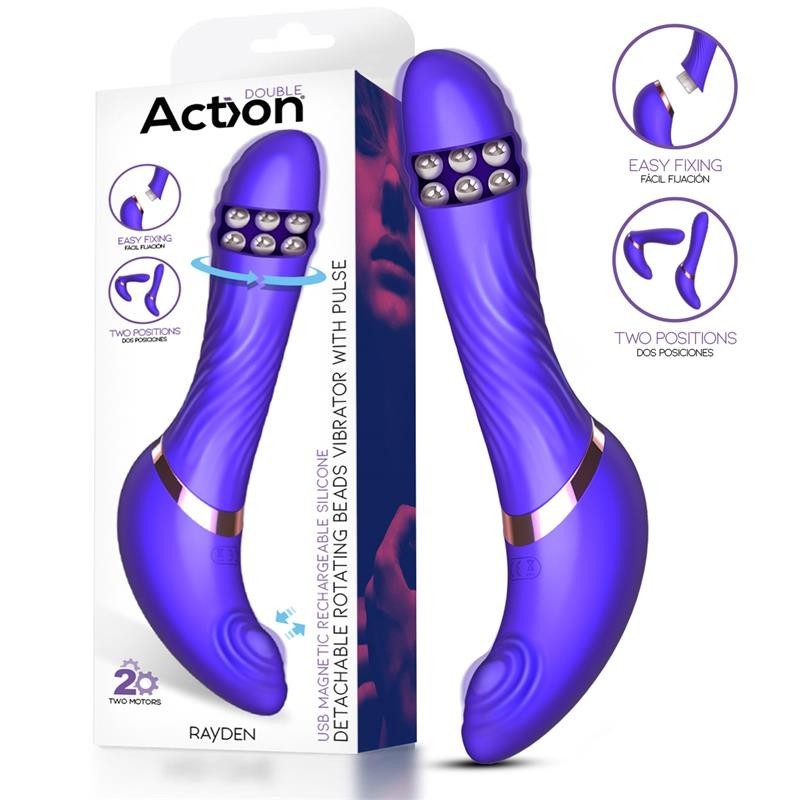 Vibratore Punto G Rotante Pulsante Rayden