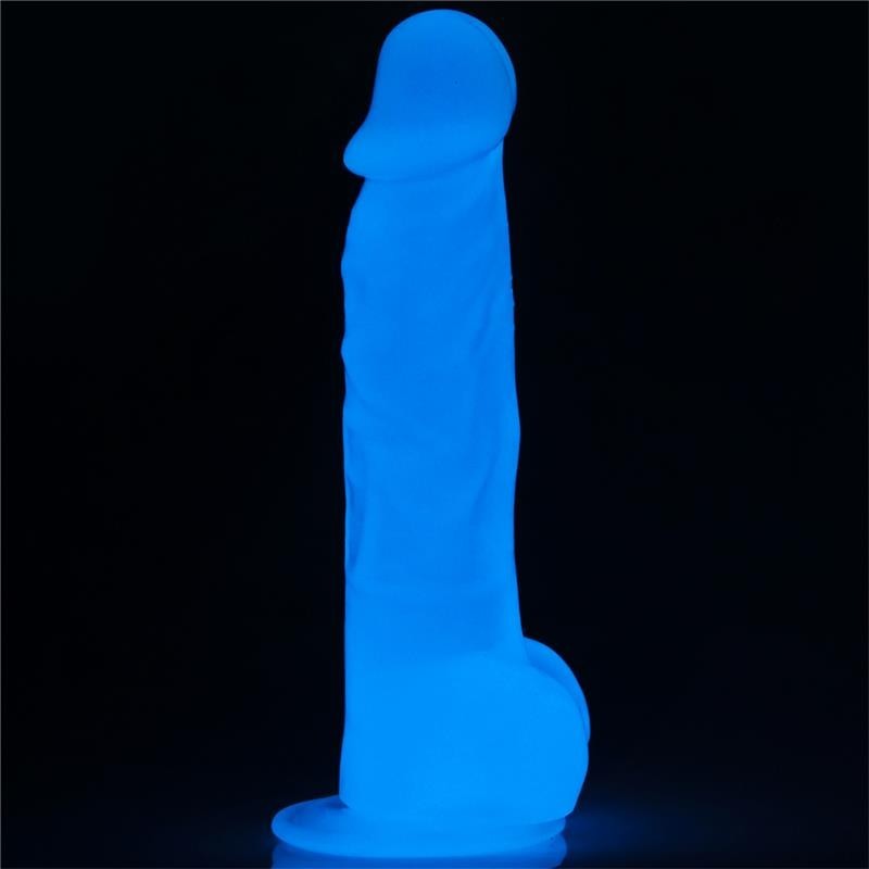 Dildo Fluorescente 21 cm Lumino