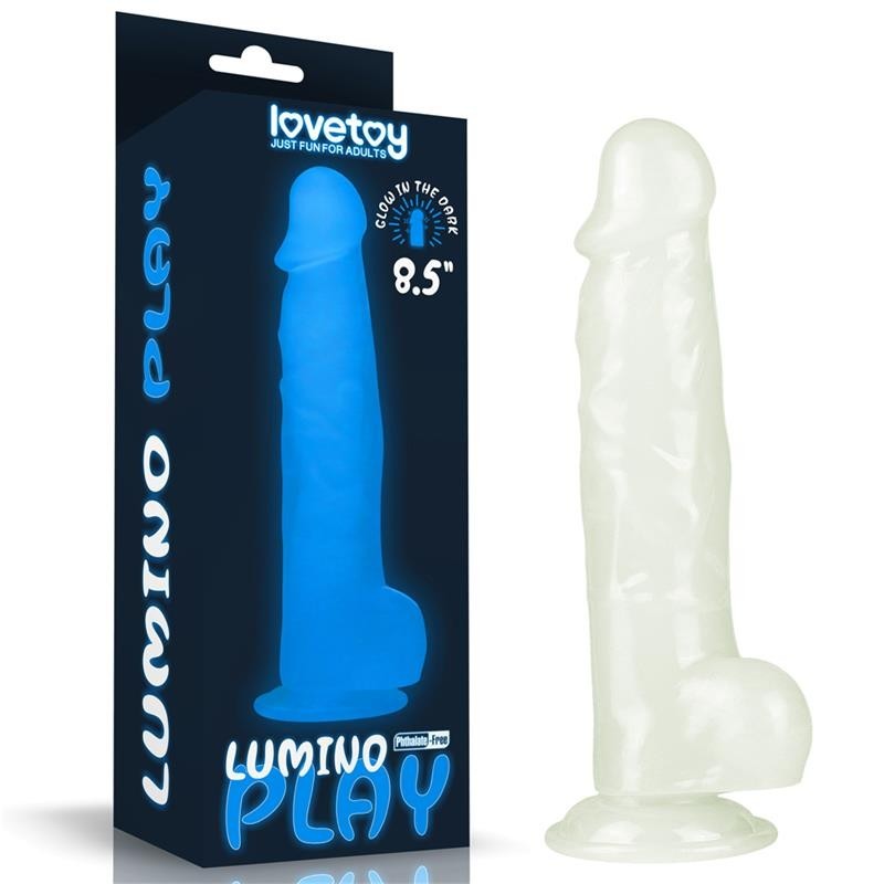 Dildo Fluorescente 21 cm Lumino