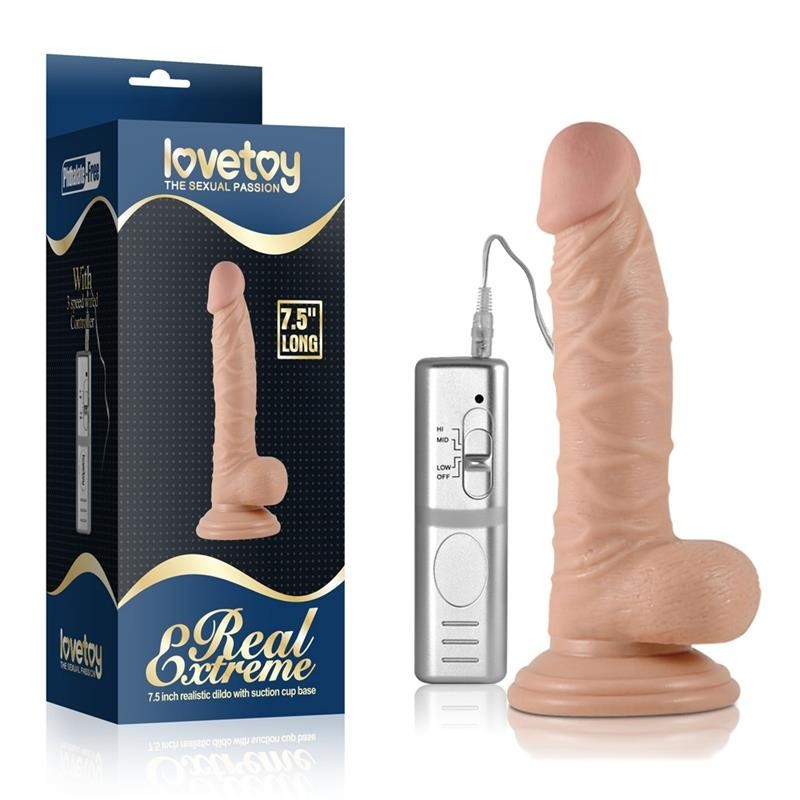 Vibratore Intimo 19 cm Real Extreme 7,5