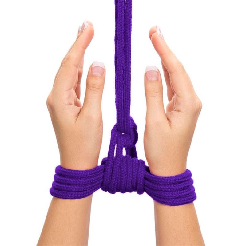 Corda Bondage 10 mt Cotone Viola
